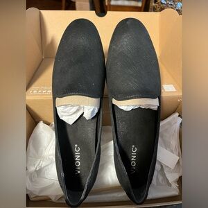 Vionic Willa 11 Blk Shinner TXT Sz. 10M